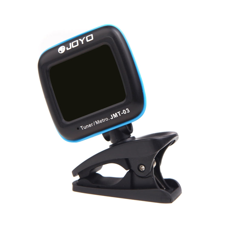 JOYO JMT-03 Portable Clip-on Guitar Tuner Metronome Supports MIC and CLIP Tuning Mode 2-in-1 360-Degree Rotating for Guitar Violin Ukulele, JMT-03