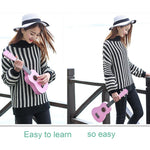 HM100 21-Zoll-Ukulele aus Lindenholz – Musikinstrument für Kinder