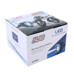 U7 10W 1000LM CREE LED Waterproof IP67 Headlamp Light with Angel Eyes Light for Motorcycle / SUV, DC 12V, U7 10W 1000LM White Light