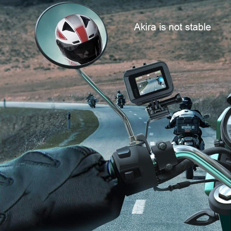 حامل هاتف من سبائك لمقود الدراجة النارية من RUIGPRO لكاميرات GoPro وInsta360 وDJI وغيرها من كاميرات الأكشن