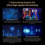 HOTWAV Hyper 7 Rugged Phone, 8 GB + 256 GB, 10800 mAh, 6,6 Zoll, Android 14, MediaTek Dimensity 7050 5G, Netzwerk: 5G, OTG, NFC