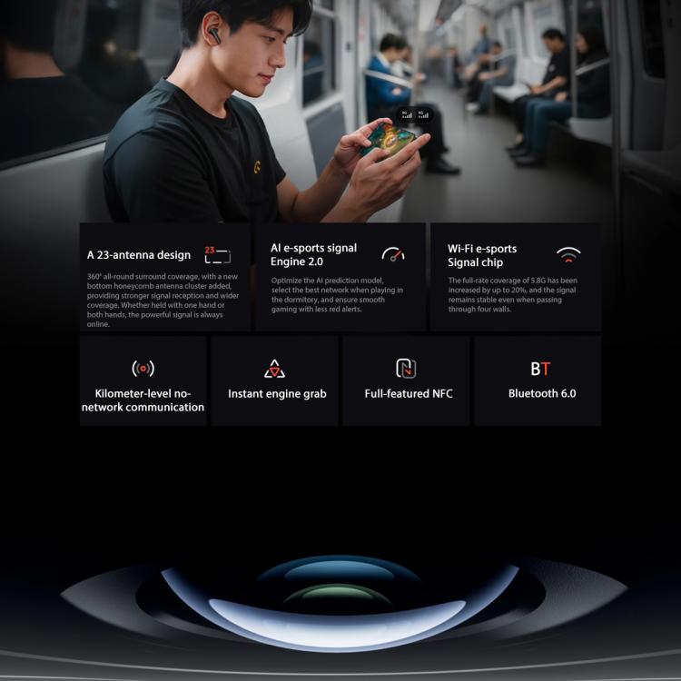 vivo iQOO 15, 12GB+512GB, 6.85 inch Android 16 OriginOS 6 Snapdragon 8 Elite Gen 5 Octa Core, OTG, NFC, Network: 5G, Support Google Play, 12GB+512GB