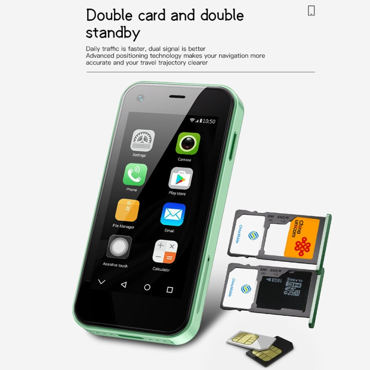 شاشة 2.5 بوصة MTK6580 رباعي النواة حتى 1.3GHz، بلوتوث، واي فاي، FM، شبكة 3G، شريحتي اتصال، P40