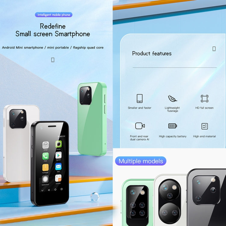 شاشة 2.5 بوصة MTK6580 رباعي النواة حتى 1.3GHz، بلوتوث، واي فاي، FM، شبكة 3G، شريحتي اتصال، P40