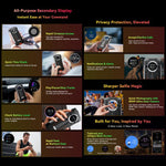 Blackview BV8200 Rugged Phone, 12 GB + 256 GB, 6,5 Zoll + 1,3 Zoll Display, Android 14, MediaTek Helio G100 MT8781, Netzwerk: 4G, NFC