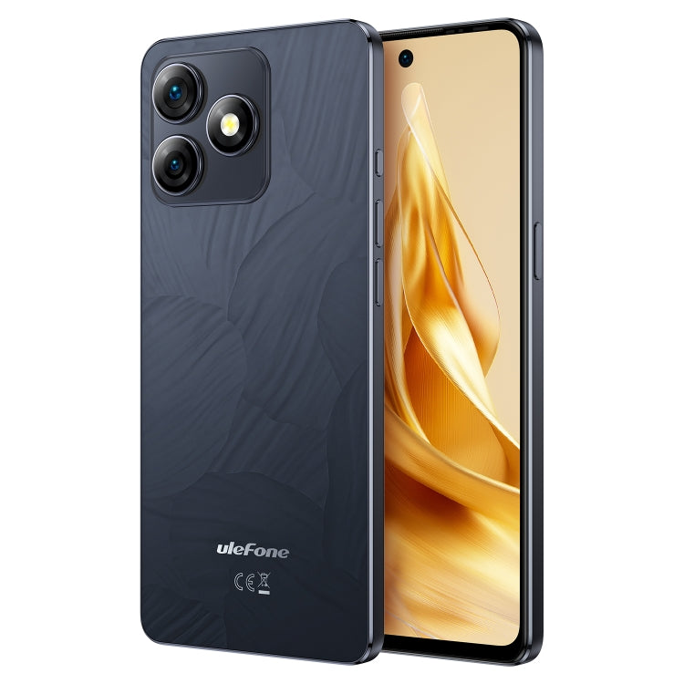 Ulefone Note 18 Pro, 6 GB + 256 GB, Gesichtserkennung & seitlicher Fingerabdrucksensor, 6,78 Zoll, Android 14, MediaTek Helio G91 MTK6769 Octa-Core-Prozessor, Netzwerk: 4G, Dual-SIM, OTG, NFC