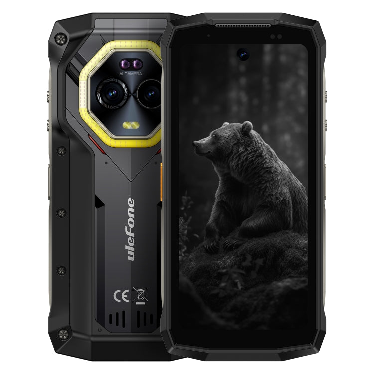 Ulefone Armor Mini 20, Nachtsicht, 8 GB + 256 GB, robustes Smartphone (IP68/IP69K), 4,7-Zoll-Display, Android 14, MediaTek Dimensity 6300 Octa-Core-Prozessor, Netzwerk: 4G, NFC, OTG, Armor Mini 20