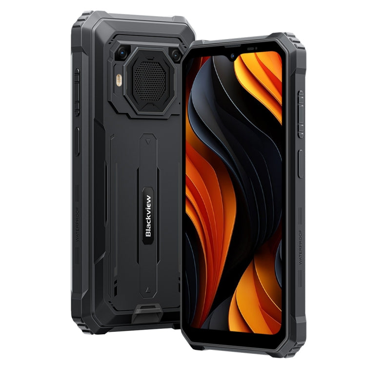 Blackview BV6200 Plus, 8 GB + 256 GB, IP68/IP69K/MIL-STD-810H, 6,56 Zoll, Android 14, Unisoc UMS9230 T606 Octa-Core-Prozessor, Netzwerk: 4G, OTG, NFC
