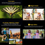 Blackview BV6200 Plus, 8 GB + 256 GB, IP68/IP69K/MIL-STD-810H, 6,56 Zoll, Android 14, Unisoc UMS9230 T606 Octa-Core-Prozessor, Netzwerk: 4G, OTG, NFC