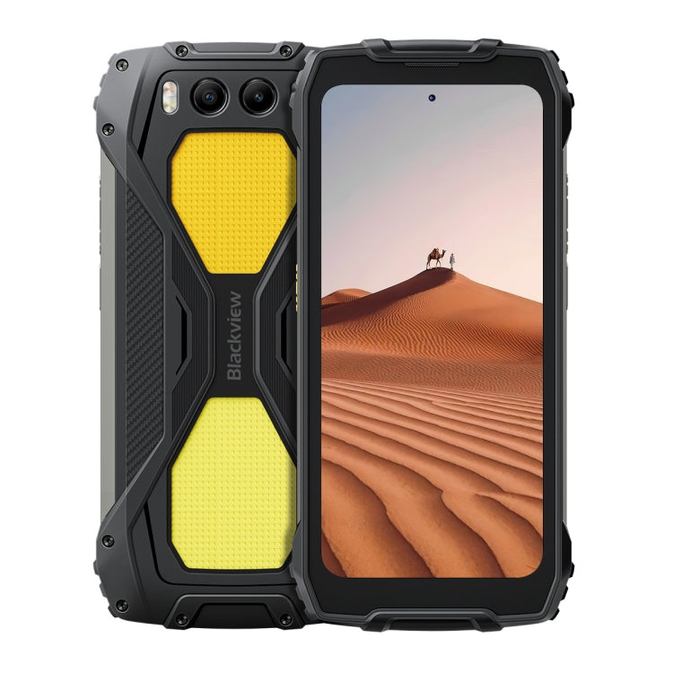 Blackview BV7300 Rugged Phone, 6 GB + 256 GB, IP68/IP69K/MIL-STD-810H, 6,67 Zoll, Android 14, MediaTek Helio G81 MT6769V/CB Octa-Core-Prozessor, Netzwerk: 4G, OTG