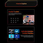 Blackview BV7300 Rugged Phone, 6 GB + 256 GB, IP68/IP69K/MIL-STD-810H, 6,67 Zoll, Android 14, MediaTek Helio G81 MT6769V/CB Octa-Core-Prozessor, Netzwerk: 4G, OTG