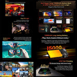 Blackview BV7300 Rugged Phone, 6 GB + 256 GB, IP68/IP69K/MIL-STD-810H, 6,67 Zoll, Android 14, MediaTek Helio G81 MT6769V/CB Octa-Core-Prozessor, Netzwerk: 4G, OTG