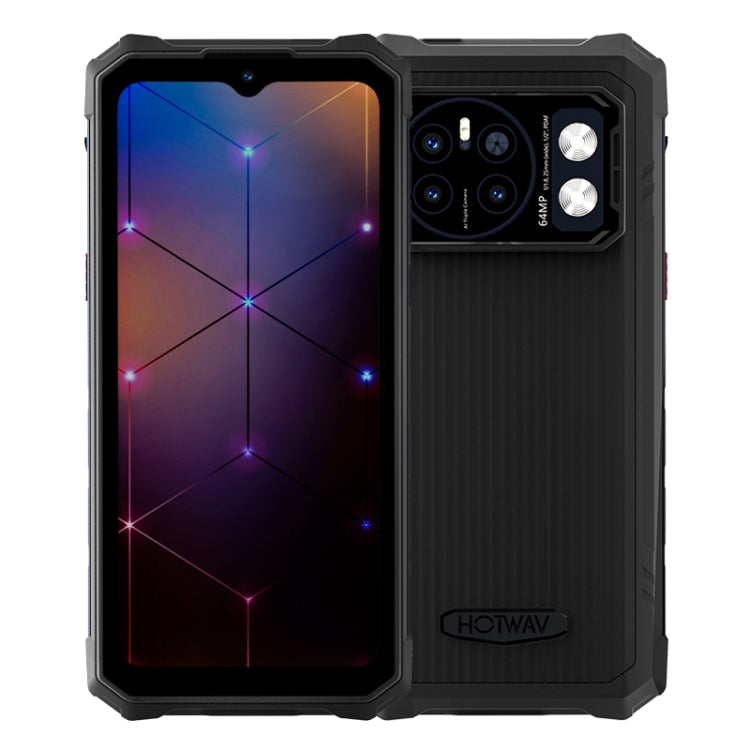 HOTWAV CYBER 13, robustes Smartphone (IP68/IP69K), 8 GB + 128 GB, 10800 mAh Akku, 6,6 Zoll Display, Android 14.0, Unisoc T606 Octa-Core-Prozessor, Netzwerk: 4G, NFC, OTG