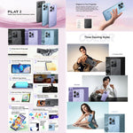 Blackview Oscal FLAT 2, 4 GB + 128 GB, 6,6 Zoll, Android 14, Unisoc T606 Octa-Core-Prozessor, Netzwerk: 4G, 6 GB + 256 GB