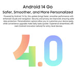 Blackview WAVE 8C, 2 GB + 64 GB, 6,56 Zoll, Android 14 GO, Unisoc SC9863A Octa-Core-Prozessor, Netzwerk: 4G, OTG, WAVE 8C 2 GB + 64 GB