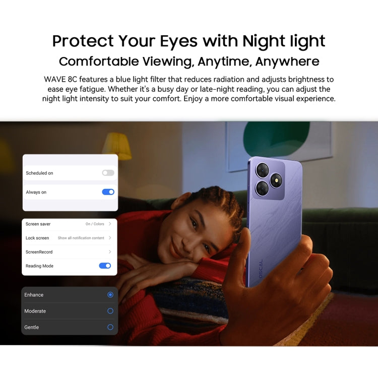 Blackview WAVE 8C, 2 GB + 64 GB, 6,56 Zoll, Android 14 GO, Unisoc SC9863A Octa-Core-Prozessor, Netzwerk: 4G, OTG, WAVE 8C 2 GB + 64 GB