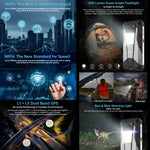 Unihertz Tank 3 / 8849, 16 GB + 512 GB, 200-MP-Kamera, Nachtsicht, 23800-mAh-Akku, 6,79 Zoll Android 13 Dimensity 8200 Octa-Core-Prozessor, Netzwerk: 5G, Tank 3 ohne Laser-Entfernungsmesser