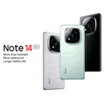 Xiaomi Redmi Note 14 Pro+, 16 GB + 512 GB, 6,67 Zoll Xiaomi HyperOS, Snapdragon 7s Gen 3 Octa-Core-Prozessor, NFC, Netzwerk: 5G, 16 GB + 512 GB