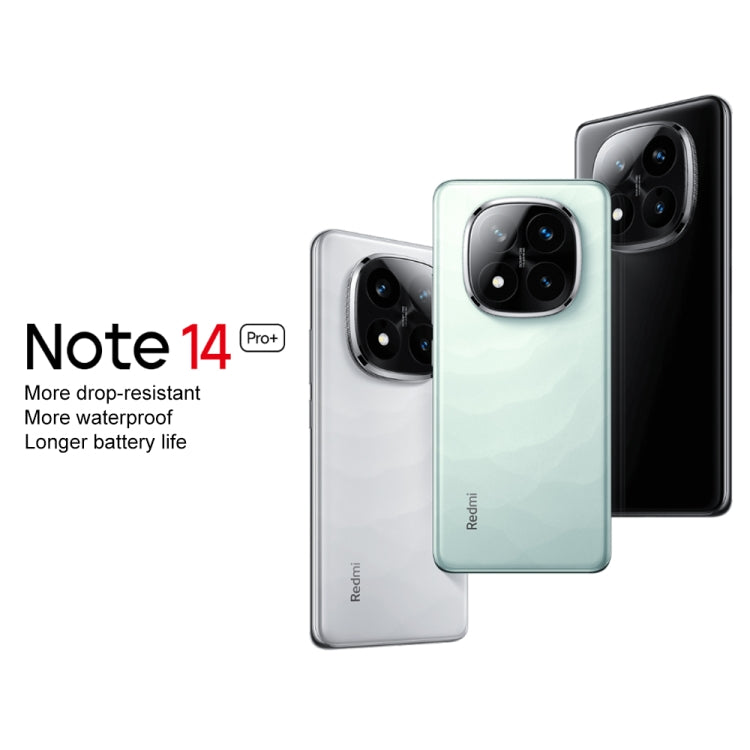 Xiaomi Redmi Note 14 Pro+, 16 GB + 512 GB, 6,67 Zoll Xiaomi HyperOS, Snapdragon 7s Gen 3 Octa-Core-Prozessor, NFC, Netzwerk: 5G, 16 GB + 512 GB