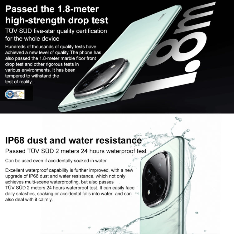 Xiaomi Redmi Note 14 Pro+, 16 GB + 512 GB, 6,67 Zoll Xiaomi HyperOS, Snapdragon 7s Gen 3 Octa-Core-Prozessor, NFC, Netzwerk: 5G, 16 GB + 512 GB