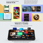 يولفون آرمور X31، 6 جيجابايت+128 جيجابايت، رؤية ليلية، هاتف مقاوم IP68/IP69K، 6.56 بوصة أندرويد 14 ميدياتك هيليو G91 ثماني النواة، الشبكة: 4G، NFC، OTG، آرمور X31