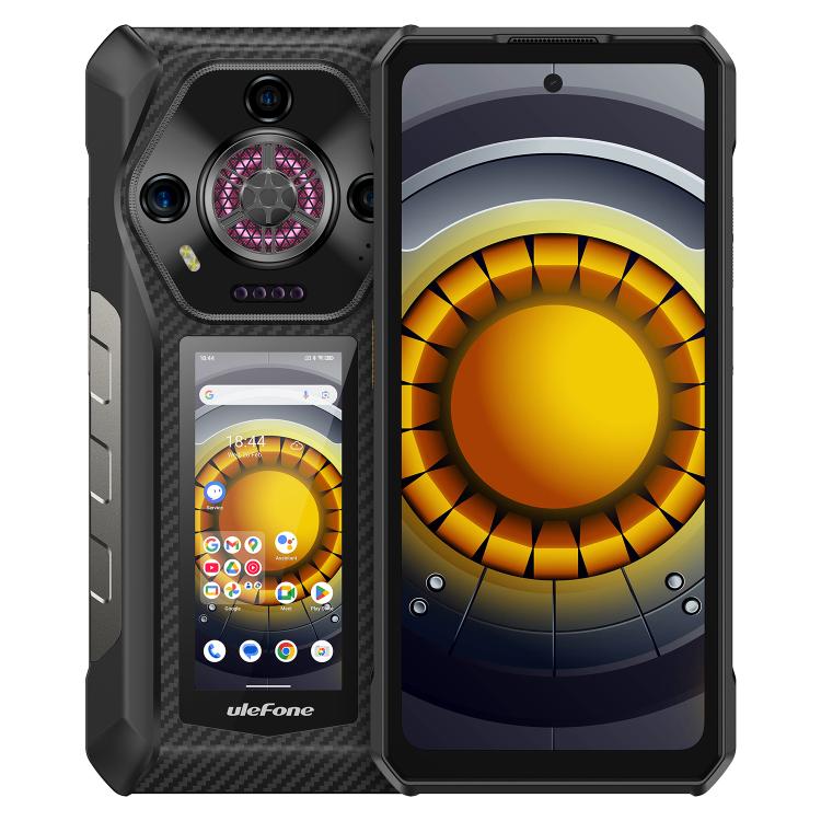 Ulefone Armor 30 Pro Rugged Phone, 16GB+512GB, Night Vision, 6.95 inch + 3.4 inch Dual Screen Android 14 MediaTek Dimensity 7300X Octa Core, Network: 5G, OTG, NFC, Armor 30 Pro