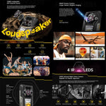 Ulefone Armor 30 Pro Rugged Phone, 16GB+512GB, Night Vision, 6.95 inch + 3.4 inch Dual Screen Android 14 MediaTek Dimensity 7300X Octa Core, Network: 5G, OTG, NFC, Armor 30 Pro