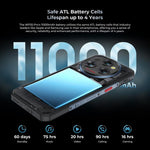 Oukitel WP35 Pro 5G Rugged Phone, 12 GB + 512 GB, 6,6 Zoll, MediaTek Dimensity 6300 Octa-Core, NFC, OTG, Netzwerk: 5G, WP35 Pro 5G