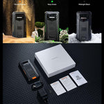 Oukitel WP23 Plus Rugged Phone, 8 GB + 256 GB, 6,52 Zoll, Android 14.0, Unisoc T606 Octa-Core-Prozessor, NFC, OTG, Netzwerk: 4G, WP23 Plus