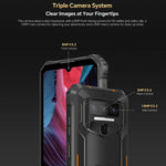 Oukitel WP23 Plus Rugged Phone, 8 GB + 256 GB, 6,52 Zoll, Android 14.0, Unisoc T606 Octa-Core-Prozessor, NFC, OTG, Netzwerk: 4G, WP23 Plus