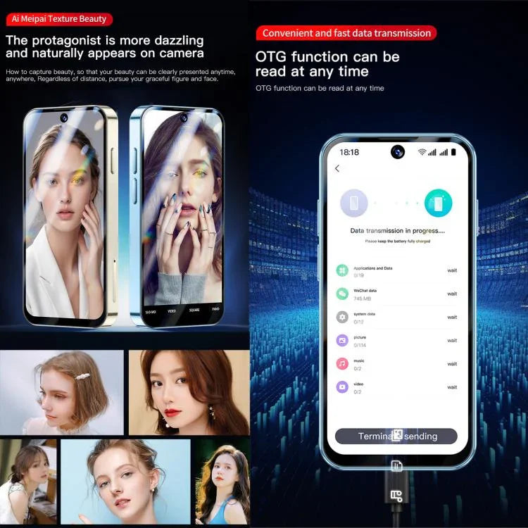 SOYES XS19 Pro, 6GB+128GB, 3.8 inch Android 12.0 MTK6762 Quad Core, Network: 4G, Dual SIM, GPS, OTG, Support Google Play Store, 6GB+128GB