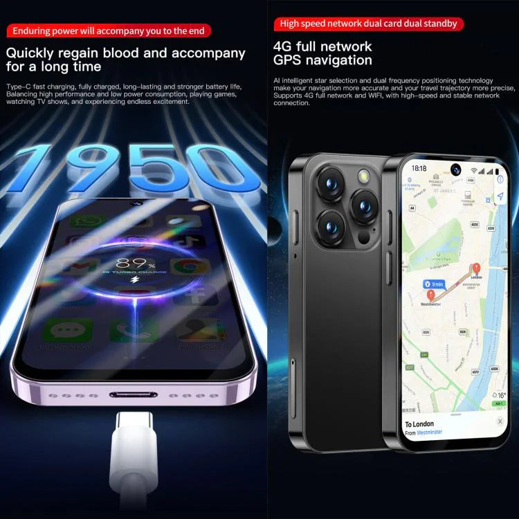 SOYES XS19 Pro, 6GB+128GB, 3.8 inch Android 12.0 MTK6762 Quad Core, Network: 4G, Dual SIM, GPS, OTG, Support Google Play Store, 6GB+128GB