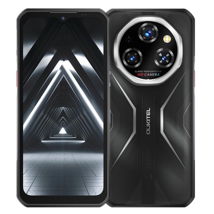 Oukitel WP55 Pro 5G Rugged Phone, 16 GB + 512 GB, 108-MP-Kamera, Fingerabdrucksensor, 6,6 Zoll, Android 15, MediaTek Dimensity 7025 Octa-Core-Prozessor, NFC, OTG, Netzwerk: 5G, WP55 Pro