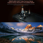 Oukitel WP55 Pro 5G Rugged Phone, 16 GB + 512 GB, 108-MP-Kamera, Fingerabdrucksensor, 6,6 Zoll, Android 15, MediaTek Dimensity 7025 Octa-Core-Prozessor, NFC, OTG, Netzwerk: 5G, WP55 Pro