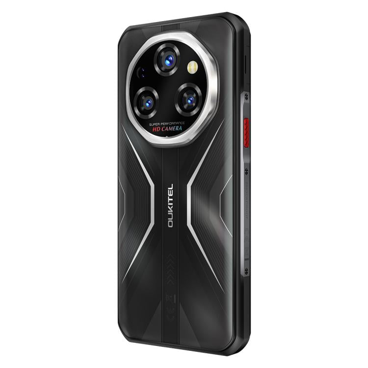 Oukitel WP55 5G Rugged Phone, 12 GB + 256 GB, 108-MP-Kamera, Fingerabdrucksensor, 6,6 Zoll MediaTek Dimensity 7025 Octa-Core-Prozessor, NFC, OTG, Netzwerk: 5G, WP55