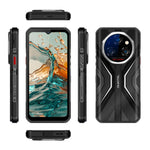 Oukitel WP55 5G Rugged Phone, 12 GB + 256 GB, 108-MP-Kamera, Fingerabdrucksensor, 6,6 Zoll MediaTek Dimensity 7025 Octa-Core-Prozessor, NFC, OTG, Netzwerk: 5G, WP55