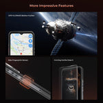 Oukitel WP55 5G Rugged Phone, 12 GB + 256 GB, 108-MP-Kamera, Fingerabdrucksensor, 6,6 Zoll MediaTek Dimensity 7025 Octa-Core-Prozessor, NFC, OTG, Netzwerk: 5G, WP55