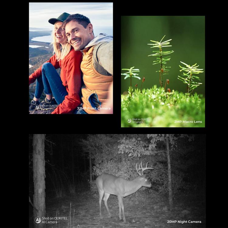 Oukitel WP100 TITAN 5G Projector Rugged Phone, 16GB+512GB, 200MP Camera, Fingerprint Identification, 6.8 inch Android 14 MediaTek Dimensity 7300 Octa Core, NFC, OTG, Network: 5G, WP100 TITAN