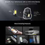 Oukitel WP100 TITAN 5G Projector Rugged Phone, 16GB+512GB, 200MP Camera, Fingerprint Identification, 6.8 inch Android 14 MediaTek Dimensity 7300 Octa Core, NFC, OTG, Network: 5G, WP100 TITAN