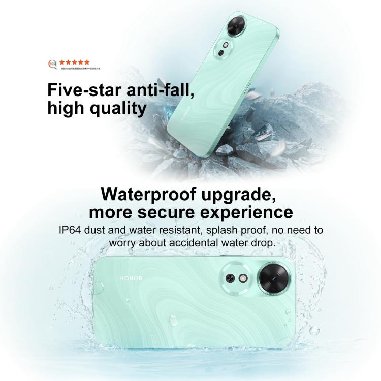 Honor Play 60, 6 GB + 128 GB, seitlicher Fingerabdrucksensor, 6,61 Zoll MagicOS 9.0, Dimensity 6300 Octa-Core-Prozessor, Netzwerk: 5G, OTG, Play 60, 6 GB + 128 GB, 6 GB + 128 GB