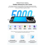 Blackview SHARK 6 5G, 8GB+128GB, 6.88 inch Android 15 Unisoc UMS9620 T8100 Octa Core, Network: 5G, NFC, OTG, 8GB+128GB