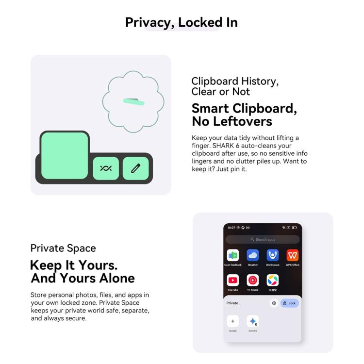 Blackview SHARK 6 5G, 8GB+128GB, 6.88 inch Android 15 Unisoc UMS9620 T8100 Octa Core, Network: 5G, NFC, OTG, 8GB+128GB