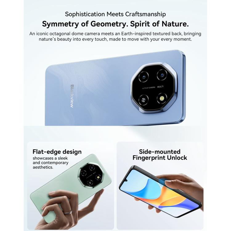 Blackview SHARK 6 5G, 8GB+128GB, 6.88 inch Android 15 Unisoc UMS9620 T8100 Octa Core, Network: 5G, NFC, OTG, 8GB+128GB