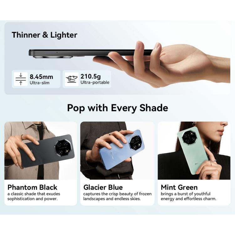 Blackview SHARK 6 5G, 8GB+128GB, 6.88 inch Android 15 Unisoc UMS9620 T8100 Octa Core, Network: 5G, NFC, OTG, 8GB+128GB