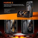 Blackview Oscal Marine 2, 4 GB + 64 GB, 6,56 Zoll, Android 15, Unisoc UMS9230E T615 Octa-Core-Prozessor, Netzwerk: 4G, OTG, NFC, 4 GB + 64 GB