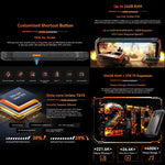 Blackview Oscal Marine 2, 4 GB + 64 GB, 6,56 Zoll, Android 15, Unisoc UMS9230E T615 Octa-Core-Prozessor, Netzwerk: 4G, OTG, NFC, 4 GB + 64 GB