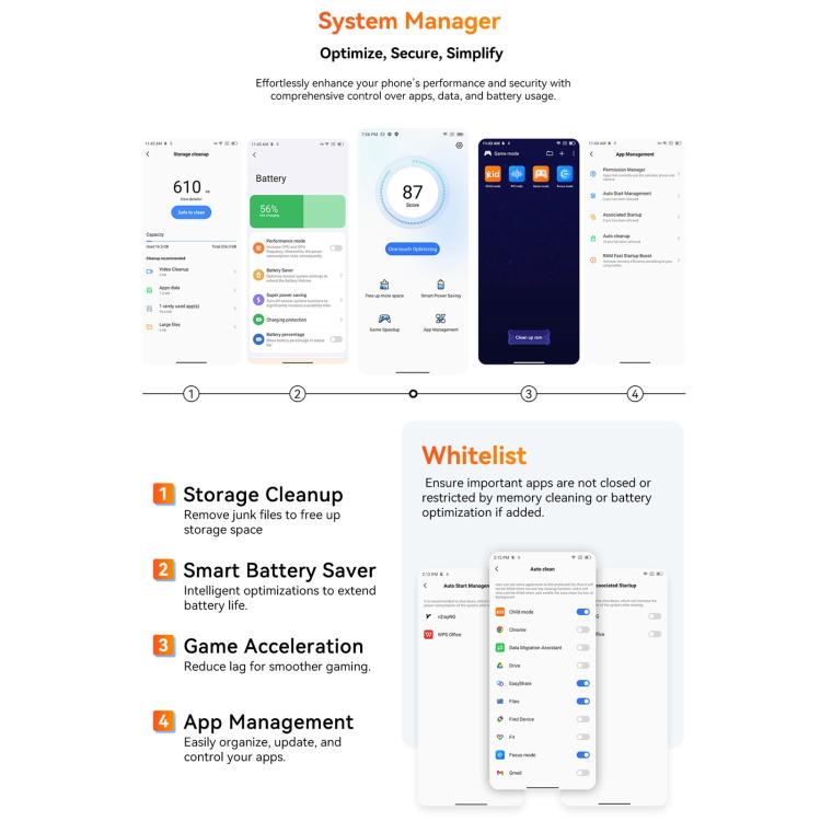 Blackview Oscal Marine 2, 4 GB + 64 GB, 6,56 Zoll, Android 15, Unisoc UMS9230E T615 Octa-Core-Prozessor, Netzwerk: 4G, OTG, NFC, 4 GB + 64 GB