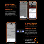 Blackview Oscal Marine 2, 4 GB + 64 GB, 6,56 Zoll, Android 15, Unisoc UMS9230E T615 Octa-Core-Prozessor, Netzwerk: 4G, OTG, NFC, 4 GB + 64 GB