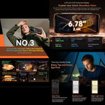 Blackview Oscal Pilot 3 5G Robustes Smartphone, 12 GB + 256 GB, Nachtsichtkamera, 6,56 Zoll, Android 15, MediaTek Dimensity 6300 Octa-Core-Prozessor, Netzwerk: 5G, OTG, NFC