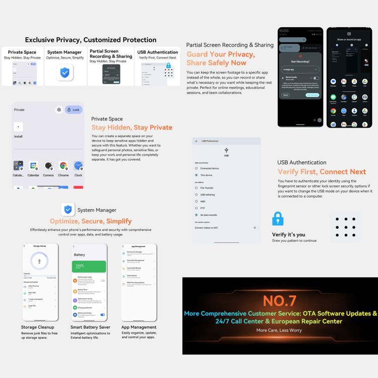 Blackview Oscal Pilot 3 5G Robustes Smartphone, 12 GB + 256 GB, Nachtsichtkamera, 6,56 Zoll, Android 15, MediaTek Dimensity 6300 Octa-Core-Prozessor, Netzwerk: 5G, OTG, NFC
